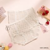  Quần lót cotton mềm cạp cao Q8218 