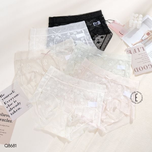  Quần lưới hoa Q8681 