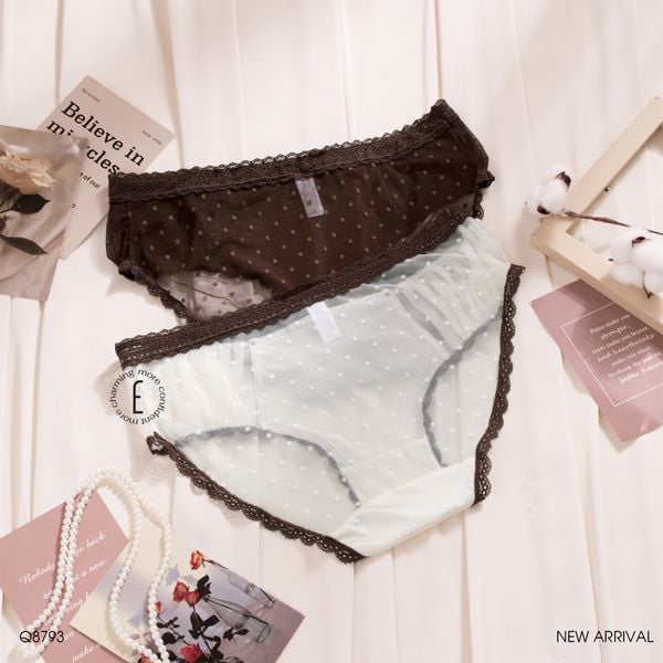  Quần lót lưới viền ren Q8793 