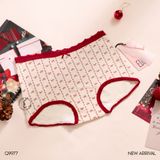  Quần lót cotton mềm cạp cao Q9977 