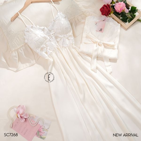  Set choàng lụa dài SC7268 