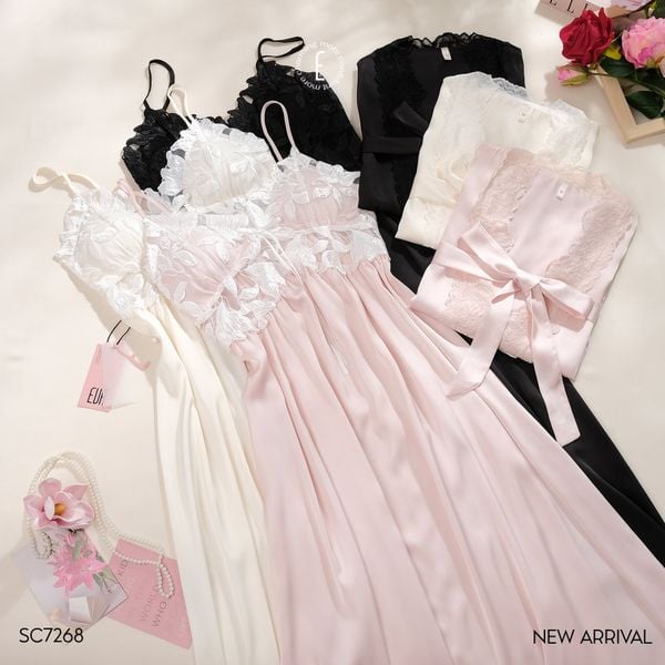  Set choàng lụa dài SC7268 