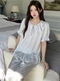  Bộ ngủ pijama lụa QDTN QD26 ( nhiều hoạ tiết) 