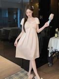  Váy tiểu thư hồng D5475 