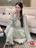  Pyjama dài lụa satin PM3828 