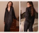  Bộ sơ mi lụa dài PM7270 