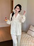 Pyjama dài lụa PM3890 
