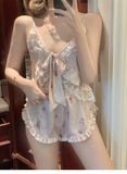  Bộ 2 dây lụa croptop B2518 