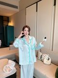  Pyjama dài lụa PM3236 