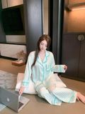  Pyjama dài lụa PM3236 