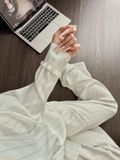  Pyjama lụa sọc PM6126 