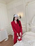  Pyjama dài lụa xước PM4894 