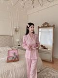 Pyjama dài lụa xước PM4894 