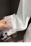  Pyjama dài lụa phối ren lưng PM3894 
