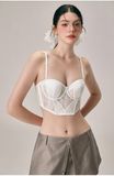  Bra croptop phối ren A6328 