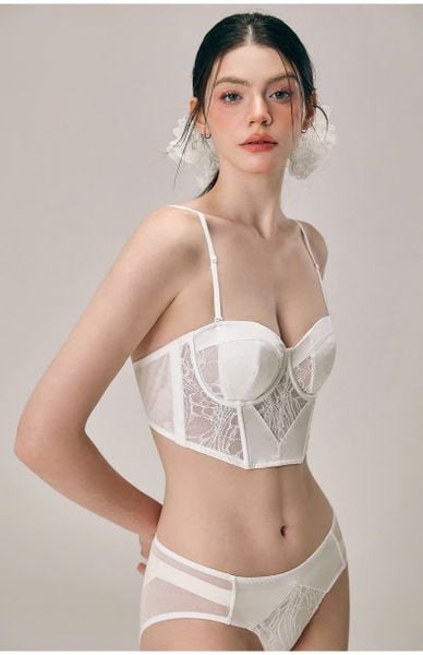  Bra croptop phối ren A6328 
