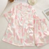  Pyjama ngắn tim hồng PM8540-1 