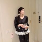  PM6282 - Pyjama dài polka dots 