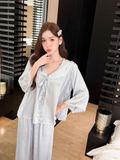  Pyjama lụa tiểu thư dài PM5893 