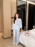  Pyjama lụa tiểu thư dài PM5893 