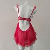  Váy lưới phối ren Pointelle D1568 