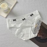  Quần lót lưới phối ren đính nơ Q1279 