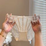  Quần lót lưới phối ren Q7579 