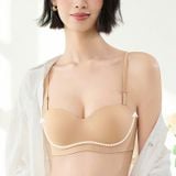  Áo cup ngang mỏng không gọng A8618 kèm dây kiểu 