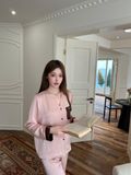  Enigma Pyjama - Bộ lụa phối màu PM4677 