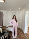  Serenity Pyjama - Bộ lụa cổ tròn PM4666 