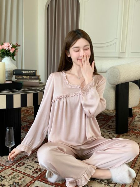  Serenity Pyjama - Bộ lụa cổ tròn PM4666 