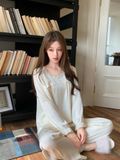  Serenity Pyjama - Bộ lụa cổ tròn PM4666 