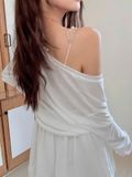  Áo ngang ren không gọng A6384 