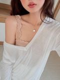  Áo ngang ren không gọng A6384 