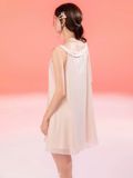  Sweetie Dress D2559 - Váy lụa xoè cổ sen 
