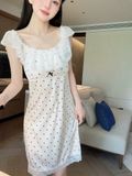  Ornate Dress - Váy tiểu thư bèo ren D5776 
