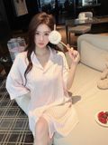  Lounge Dress - Váy sơ mi lụa D4825 