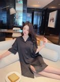  Lounge Dress - Váy sơ mi lụa D4825 