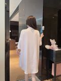 Lounge Dress - Váy sơ mi lụa D4825 
