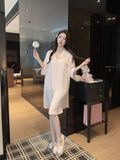  Lounge Dress - Váy sơ mi lụa D4825 