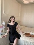  Jolie Dress - Váy lụa tiểu thư D4820 