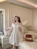  Jolie Dress - Váy lụa tiểu thư D4820 