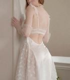  Seraphic Dress - Váy lụa phối ren D5102 