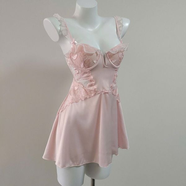  Dew Dress - Váy lụa satin D5721 