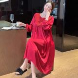  Graceful Dress - Váy tiểu thư tay dài D4824 