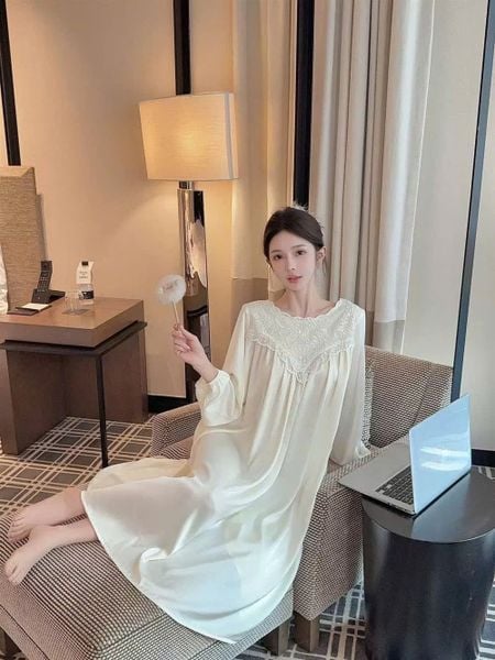  Graceful Dress - Váy tiểu thư tay dài D4824 