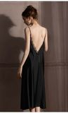  Elixir Dress D6833 - Váy lụa dài D22 