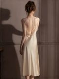  Elixir Dress D6833 - Váy lụa dài D22 