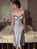  Poetry Dress D6839  - Váy lụa dài D22 