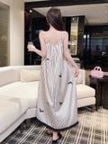  Váy lụa dài D3037 ( D81) 